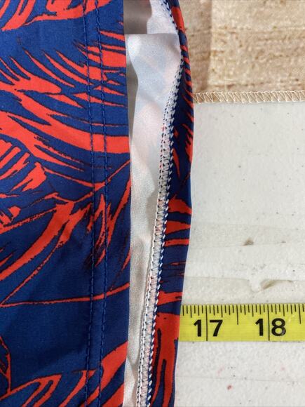 Sperry Mens Swim Trunks Size Large Floral Swimming Suit Hawaiian Shorts - Picture 10 of 11